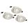 EGLO , 900746 , SALICETO , recessed lamp , 2700 K , LED , 3X6W , Dimmable , IP20