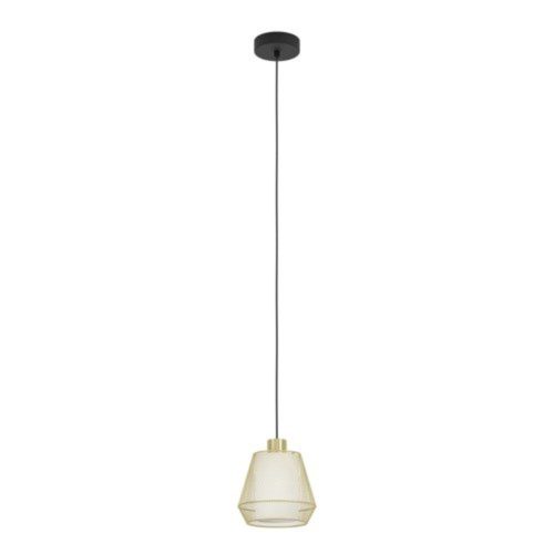 EGLO, 900896, CIUDADELA, pendant, E27, 1X40W, IP20, brushed copper, white