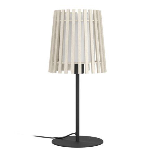 EGLO, 900904, FATTORIA, table lamp, E27, 1X25W, IP20, natural, white
