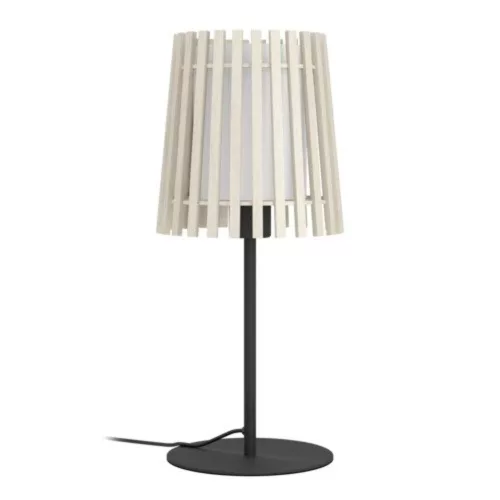 EGLO, 900904, FATTORIA, table lamp, E27, 1X25W, IP20, natural, white