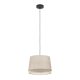 EGLO, 43975, TABLEY, pendant, E27, 1X40W, IP20, natural, brown