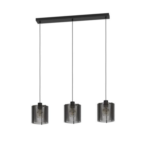 EGLO, 900738, SEGOVIA, pendant, E27, 3X40W, IP20, black