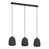 EGLO, 43962, BARLASTON, pendant, E27, 3X40W, IP20, gray