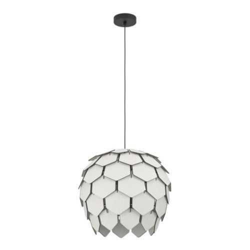 EGLO, 900847, MATTANZA, pendant, E27, 1X40W, IP20, gray