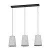 EGLO, 43985, ALSAGER, pendant, E27, 3X40W, IP20, gray