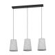 EGLO, 43985, ALSAGER, pendant, E27, 3X40W, IP20, gray