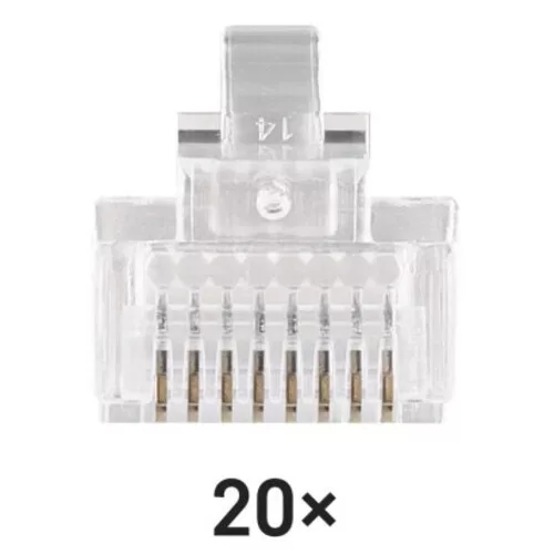 EMOS UTP connector RJ45 20 pcs