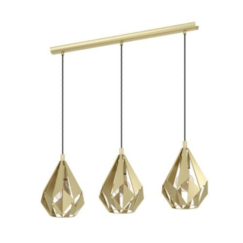 EGLO, 43909, CARLTON, pendant, E27, 3X60W, IP20
