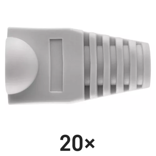 EMOS RJ45 connector protective cap gray 20pcs/pack