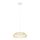 EGLO, 900842, YUKU-Z, pendant, 2700 K 6500 K, LED, 22W, Dimmable, IP20, brown, white