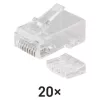 EMOS UTP connector RJ5 CAT6, 20 pcs