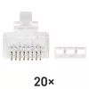 EMOS UTP connector RJ5 CAT6, 20 pcs