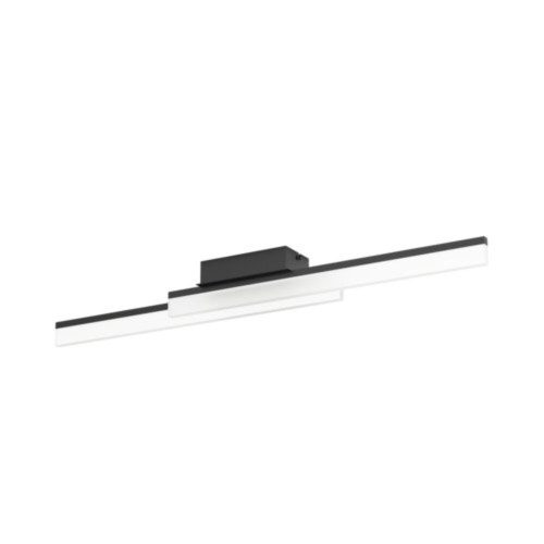 EGLO, 900844, PALMITAL, flush-mounted ceiling lamp, 3000 K, LED, 2X11W, IP44, satin finish