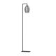 EGLO, 390256, ESTANYS, floor lamp, E27, 1X40W, black-transparent