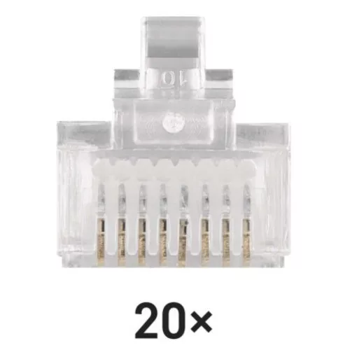EMOS FTP connector RJ45 CAT5E 20/blister