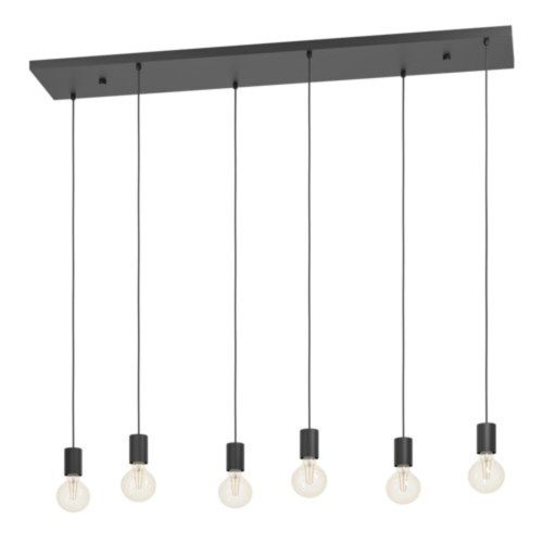 EGLO, 390268, HUEBRO, pendant, E27, 6X40W, IP20
