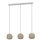 EGLO, 900894, COMINIO, pendant, E27, 3X40W, IP20, sand color