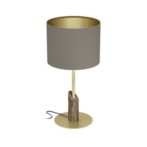 EGLO, 390337, SANTANDRIA, table lamp, E27, 1X40W, IP20, cappuccino, brass