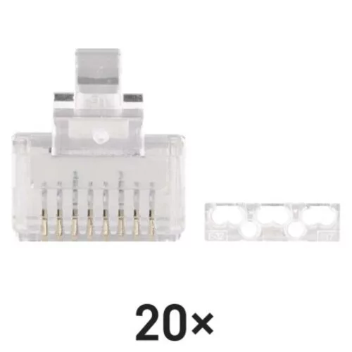 EMOS FTP connector RJ45 CAT6 20/blister
