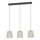 EGLO, 900903, FATTORIA, pendant, E27, 3X25W, IP20, natural, white