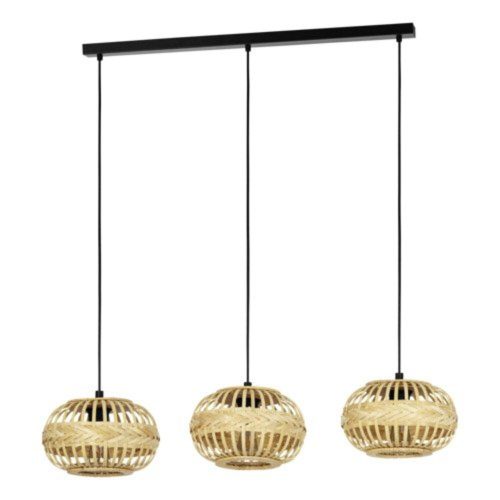 EGLO, 43863, AMSFIELD 1, pendant, E27, 3X40W, IP20, natural