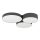 EGLO, 900853, BARBANO-Z, ceiling lamp, 2700 K 6500 K, LED, 3X7.5W, Dimmable, IP20, black, white