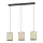 EGLO, 43937, BUTTERBURN, pendant, E27, 3X25W, IP20, beige, green