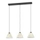 EGLO, 43943, OXPARK, pendant, E27, 3X25W, IP20, white, green