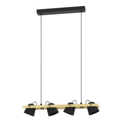 EGLO, 900883, HORNWOOD-Z, pendant, 2700 K 6500 K, LED, 4X3.7W, Dimmable, IP20
