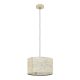 EGLO, 390323, HONTONGAS, pendant, E27, 1X25W, IP20, beige, green