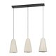 EGLO, 390364, TOLLERIC, pendant, E27, 3X40W, IP20, sand color