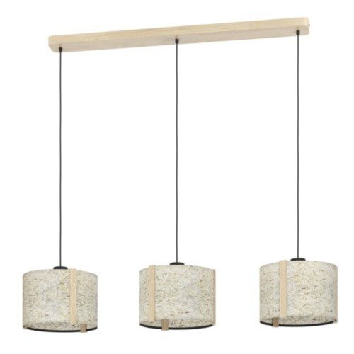 EGLO , 390324 , HONTONGAS , pendant , E27 , 3X25W , IP20 , beige, green