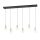 EGLO, 390281, TERQUE, pendant, 3000 K, LED, 6X5.4W, Dimmable, IP20, transparent
