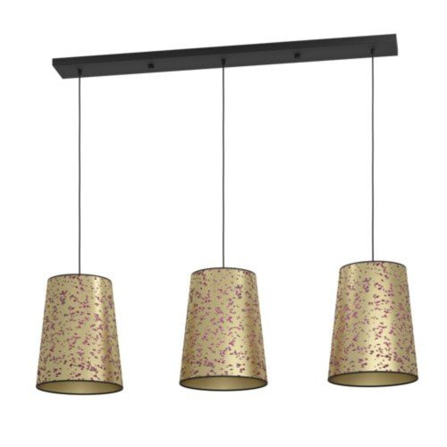 EGLO, 390293, CASTUERA, pendant, E27, 3X25W, IP20, golden color, pink.