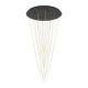 EGLO, 390355, TREPUCO, pendant, 3000 K, LED, 8X5.4W, Dimmable, IP20, copper