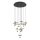 EGLO, 390339, DRACERA, pendant, 3000 K, LED, 10X2.3W, Dimmable, IP20, black, gold