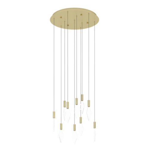 EGLO, 390359, MIRADOR, pendant, 3000 K, LED, 10X3W, Dimmable, IP20, transparent