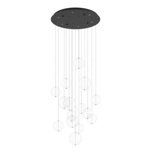 EGLO, 390333, ESPARDELLO, pendant, 3000 K, LED, 6X5.4W, Dimmable, IP20, transparent