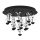 EGLO, 390275, PIANOPOLI 2, ceiling lamp, 3000 K, LED, 15X1.8W, Dimmable, IP20, transparent