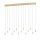 EGLO, 390362, MIRADOR, pendant, 3000 K, LED, 14X3.3W, Dimmable, IP20, transparent