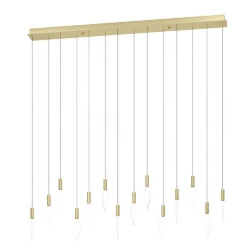 EGLO, 390362, MIRADOR, pendant, 3000 K, LED, 14X3.3W, Dimmable, IP20, transparent