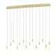 EGLO, 390362, MIRADOR, pendant, 3000 K, LED, 14X3.3W, Dimmable, IP20, transparent