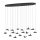 EGLO, 390353, PARATEBUENO, pendant, 3000 K, LED, 17X3W, Dimmable, IP20, nickel-bronze, satin.