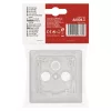 TV+R+SAT Connection socket cover