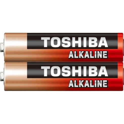 AAA (LR03) 1.5 Volt 2 pieces Long-lasting Red Alkaline TOSHIBA