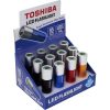 LED flashlight, flashlight, LED lamp, 35lm, 1 piece, mixed color, TOSHIBA