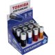 LED flashlight, flashlight, LED lamp, 35lm, 1 piece, mixed color, TOSHIBA