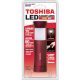 LED flashlight, flashlight, adjustable light, 75 lm, multi-function, 1 piece, green, TOSHIBA