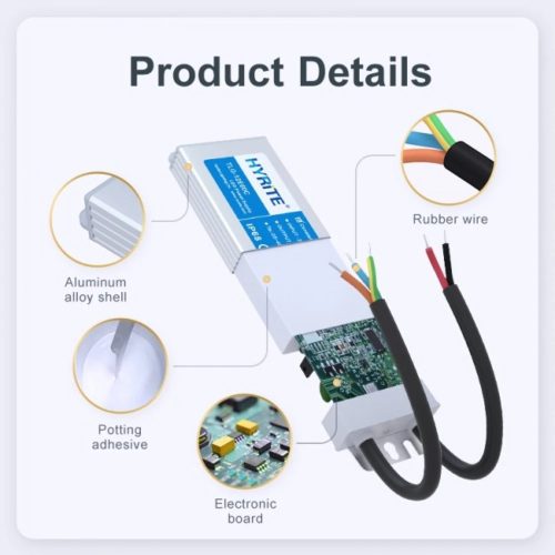 Hyrite LED power supply, 12V / 400W, parallel