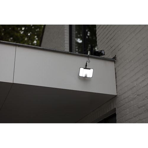 KOMBO SOLAR LED WALL 1 LIGHT PIR BLACK